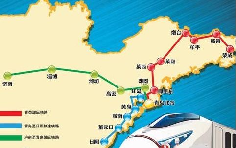 济青高铁线路图